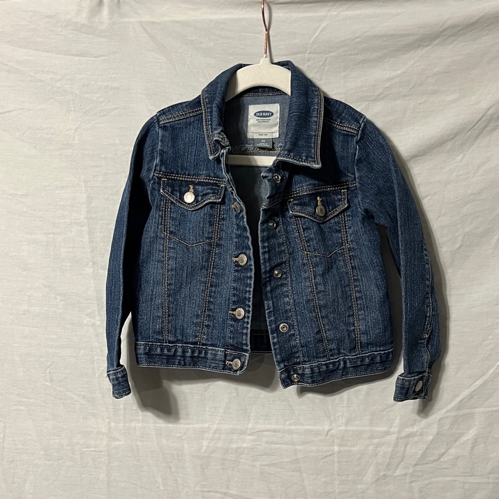 Old Navy Dark Blue Denim Jacket